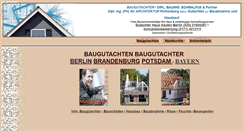 Desktop Screenshot of baugutachter.info